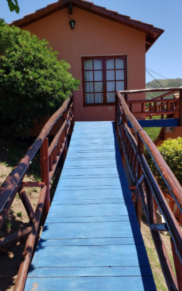 EN VENTA COMPLEJO TURISTICO DE 7 CABANAS, PISCINA GYM. SAN LUIS.