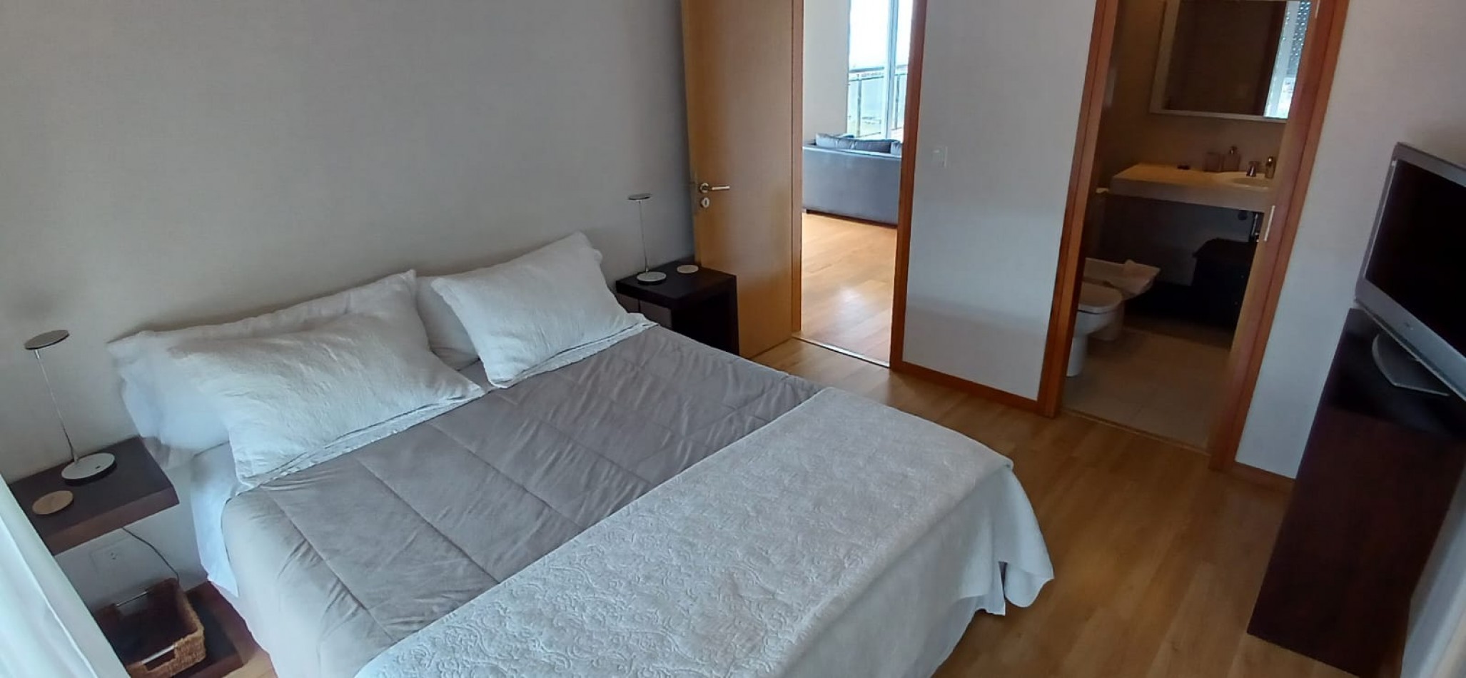 SOBERBIO SEMIPISO 2 AMB.COCHERA Y BAULERA. VISTA AL MAR,AMENITIES. MARAL 54.