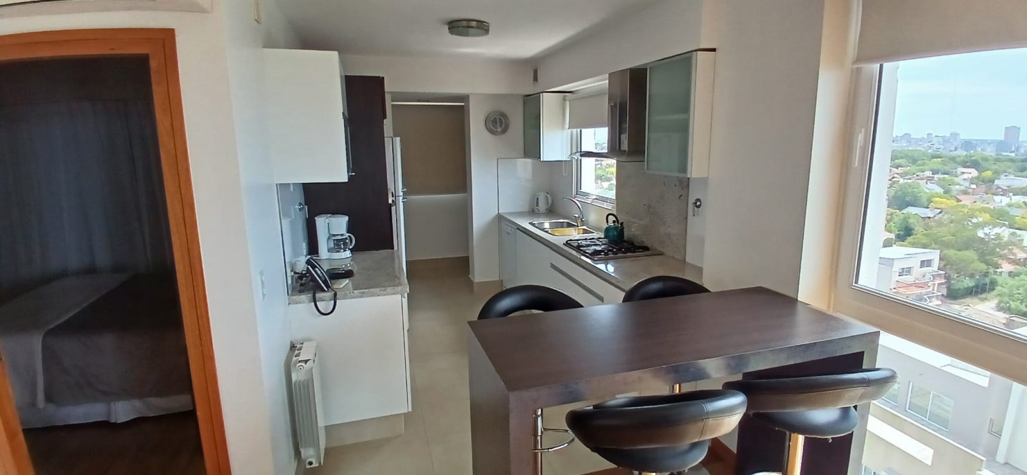 SOBERBIO SEMIPISO 2 AMB.COCHERA Y BAULERA. VISTA AL MAR,AMENITIES. MARAL 54.