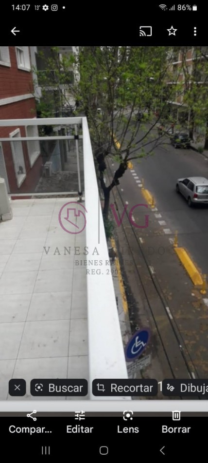3 AMB.EXTERNOS, BALCON Y PATIO. 2 BAÑOS. PLAZA MITRE.