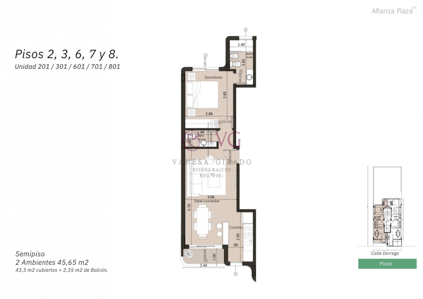 DEPARTAMENTOS DE  2  Y  3 AMB.CON O SIN COCHERA. BARRIO SAN JOSE, ALGUNAS CUOTAS.